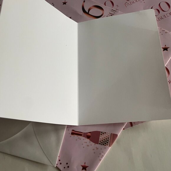 60 & Fabulous Birthday Party Wrapping Paper - Picture 8 of 8